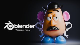 Information Mr Potato Head - Character Modeling Timelapse Tutorial Guide