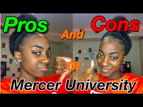 pros and cons of mercer university | college decision reaction
