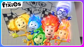 big race fixies educational cartoons kids