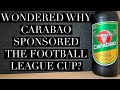 Carabao Lager Review , This Is Why Carabao Sponsored The Carabao Cup League Cup!!