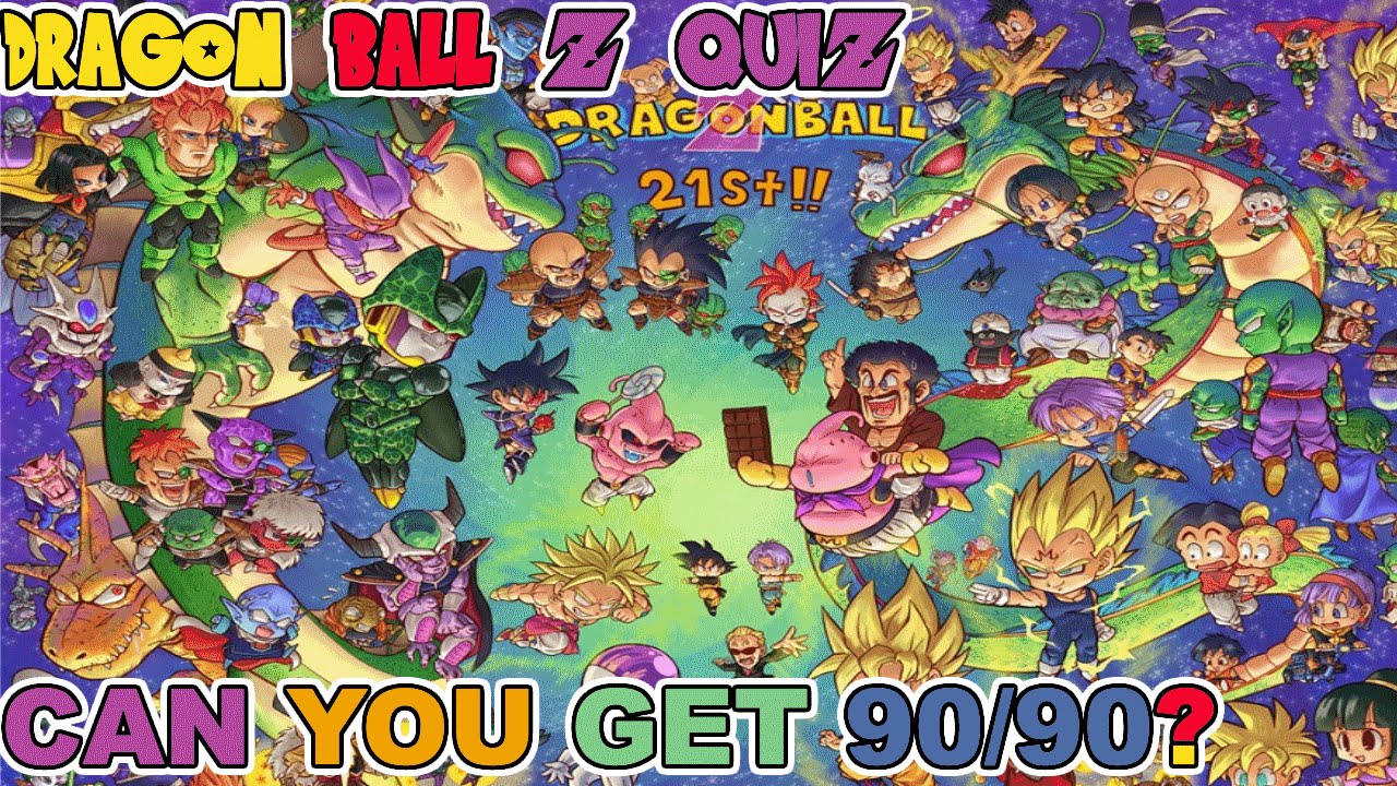 How Many Dragon Ball Z Characters Can You Name Quiz Youtube