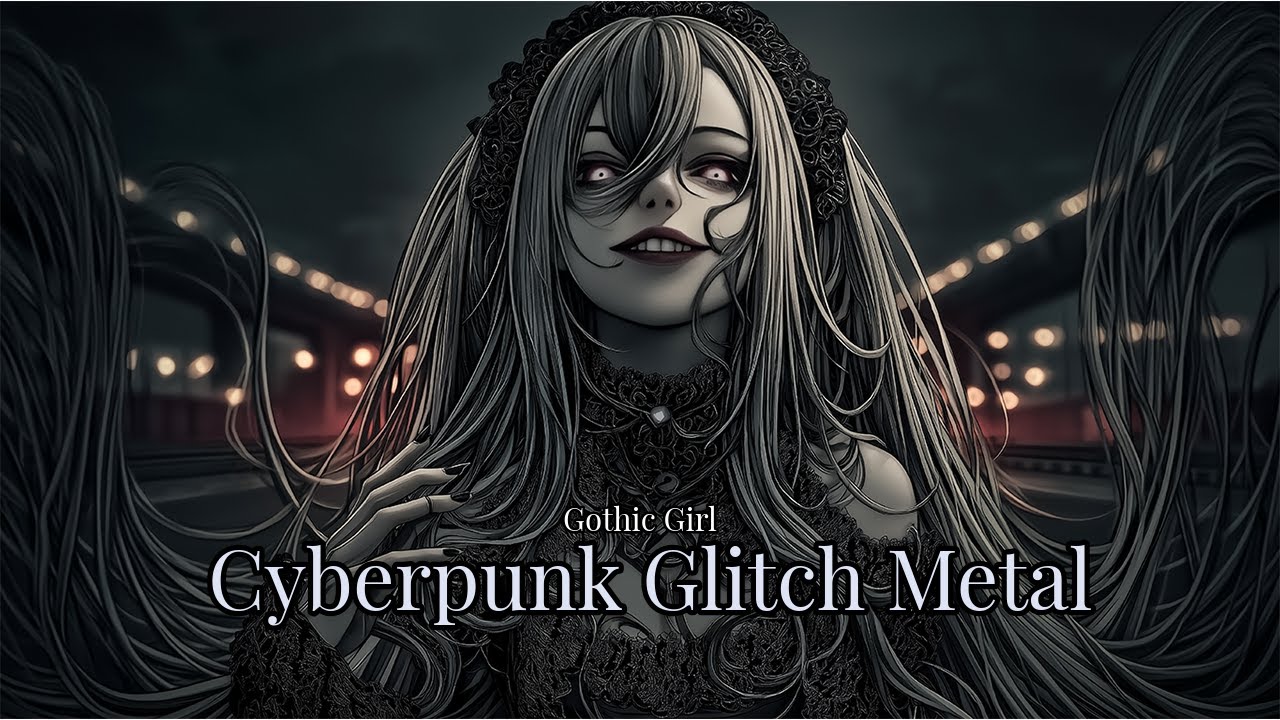 Dark Gothic Rpc Dark Gothic Girl – Cyberpunk Glitch Metal for Deep Focus | Dark ...