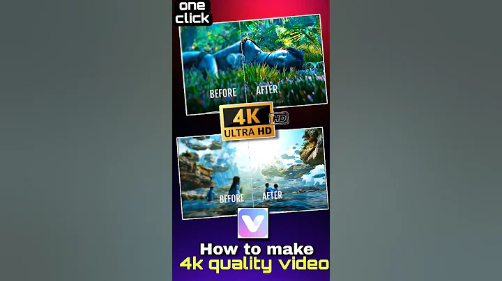 சாதாரண வீடியோவை 4K ULTRA HDக்கு மாற்றுவது எப்படி | சாதாரண வீடியோ கோ எச்டி வீடியோ கைசே பனாயே |#குறும்படங்கள் #எடிட்டிங்