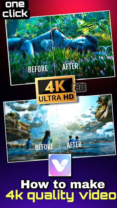 How To Convert Normal Video To 4K ULTRA HD | Normal Video Ko HD Video Kaise Banaye |#shorts #editing