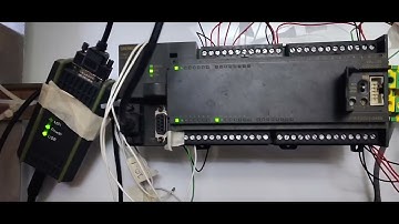 rotary encoder (HSC) high speed counter, A and B, sequencial 4 ouput on.
