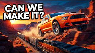🏆 Stunt Car Extreme - Overtaking the Train. INSANE High Jumps & Massive Crashes! screenshot 1