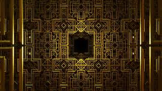 Art Deco, Great Gatsby 4K Looped | Led Screen Design | Led Wall Design | Video Design
