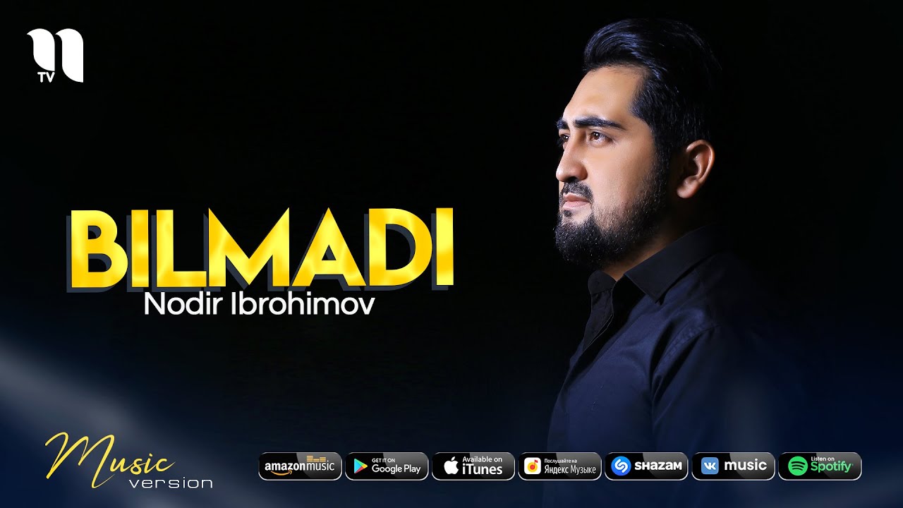 Watch Nodir Ibrohimov - Bilmadi (audio 2021) on YouTube Watch Nodir Ibrohimov - Bilmadi (audio 2021) on YouTube