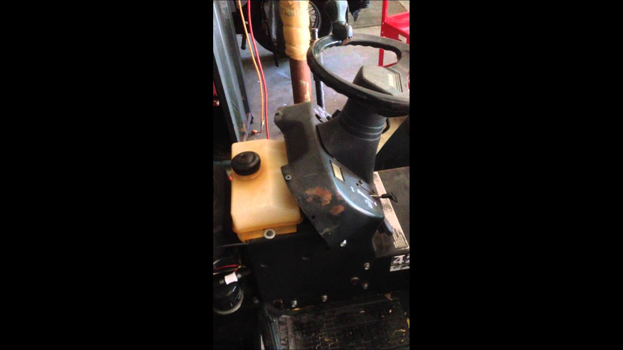 Craftsman 42 inch 15 hp Kohler. Danger - YouTube