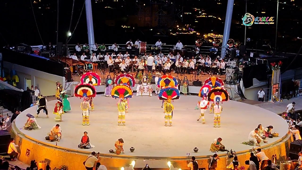 Presentación de la delegación de San Bartolo Coyotepec, Guelaguetza 2024