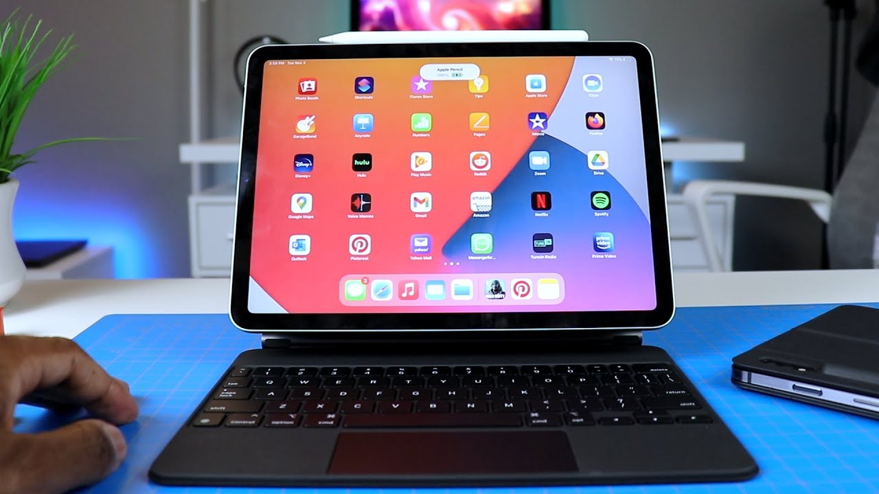Magic Keyboard iPad Air 4 - Unboxing and First Impressions - YouTube
