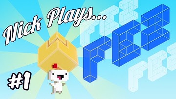 Nick Plays... FEZ Pt. 1 - Today Is Special Day!!  (Walkthrough / Guide)