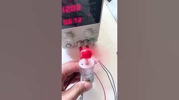 how to test brushless motor with battery, PWM wire and GND wire - ,  VCC wire+ by kegumotor