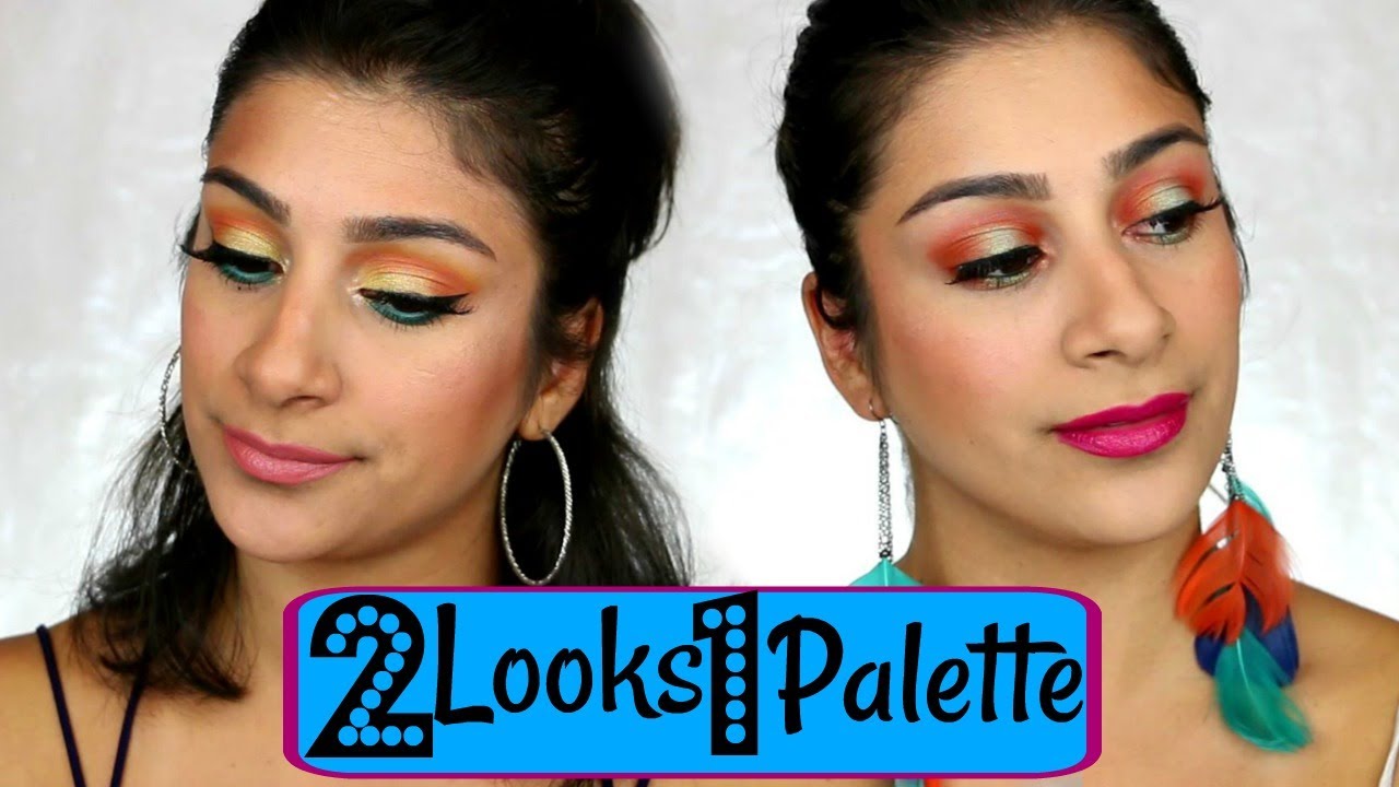 2 Looks 1 Palette: Violet Voss Flamingo Palette │OneBeautyAddict