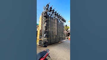 Blizzard mode TV berjalan #soundsystem #karnavalparty #horegjatim