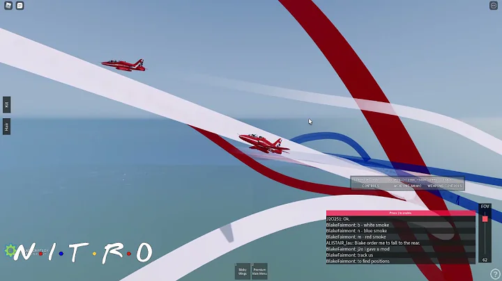 Red Arrows but its friends intro