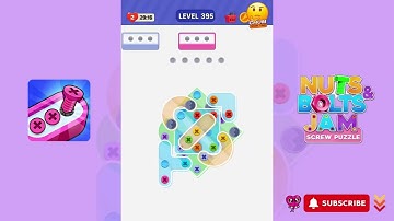 Unscrew It: Nuts & Bolts Jam - Level 395  - Gameplay walkthrough