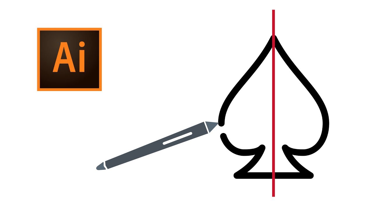 Update New 03 - Drawing Symmetrical Shapes in Adobe Illustrator CC