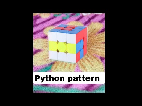 make 3*3 cube python pattern @cubemasteR.R #cube