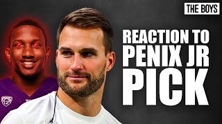 Kirk Cousins Give His Thoughts On Atlanta Draft Michael Penix Jr.