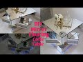 DIY MIRROR FLOATING COFFE TABLE using CRYSTAL BEADS AND WOOD
