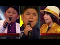 Mathias, Daryan y Ángelo| Nunca voy a olvidarte, Si nos dejan y Amor de mis amores| La Voz Kids Perú