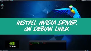 Debian Linux - Disable Nouveau driver and Install NVIDIA Driver with CUDA Tool Kit screenshot 5