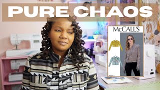 Ending the 2025 Sewing Season with Pure Chaos (and a Banger 🔥) | McCall’s 8011