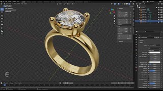 Curso de Modelado de joyería con Blender solitario screenshot 2