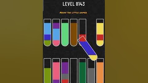 Water sort puzzle level 8143