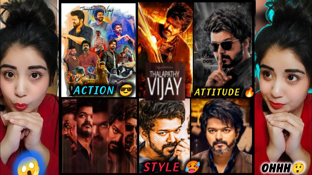 First Time Reaction ❤️‍🔥 Thalapahthy Vijay Attitude & Goosebumps Dialogue 🥵