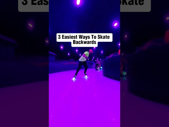 3 Easiest Ways To Skate Backwards 🔥😱 #skating #tips #freestyle #shorts class=