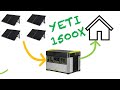 Goal zero yeti 1500x power station  the best solar power generator money can buy