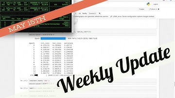 May 15th Weekly Update: Defcon Badge update, Alexa walk, NLP