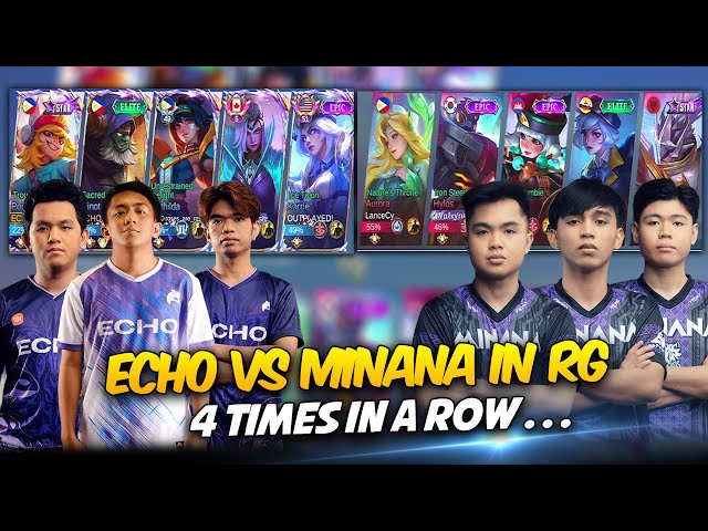 WHEN ECHO MET MINANA in RG 4x in a ROW, TOP 8 SECURED ECHO!? . . . 😮 class=