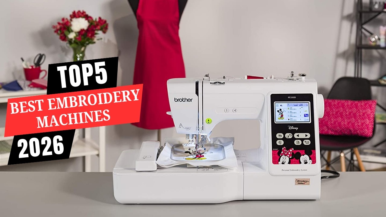 Best Embroidery Machines of 2026