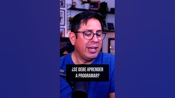 ¿Se debe aprender a programar?