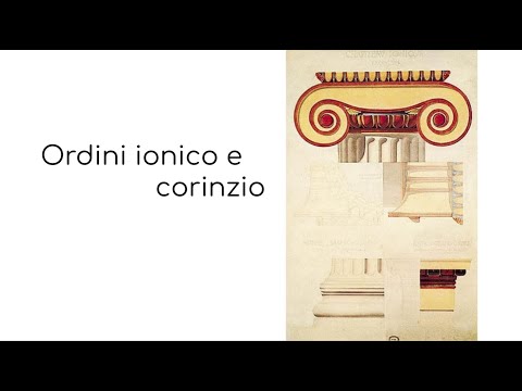 Arte greca 4: ordine ionico e corinzio