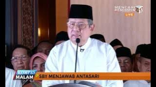 Pernyataan Lengkap SBY Bantah Tudingan Antasari Azhar