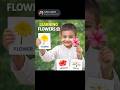 Flower Names for Kids 🌸 Toddler Learning Game | Preschool Activity | Part 1