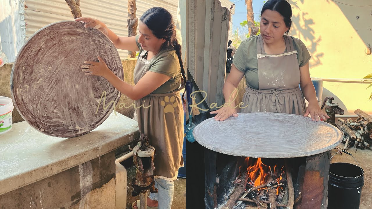 Nuevo año nuevas cosas que intentar | así curé mi comal de barro | se vienen recetas deli en leña 🪵🔥