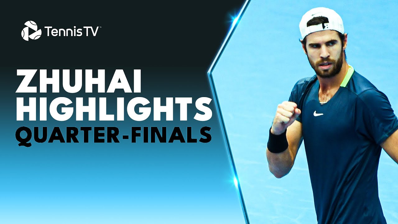 Khachanov Faces McDonald; Korda, Norrie and More Feature Zhuhai 2023 Highlights Quarter-Finals