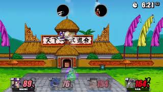 SSF2 Beta FMC: Waluigi Vs Metal Sonic Vs Gohan Vs R.O.B.