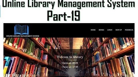 Library management system part-19 | Admin side with HTML,CSS,PHP,MY SQL