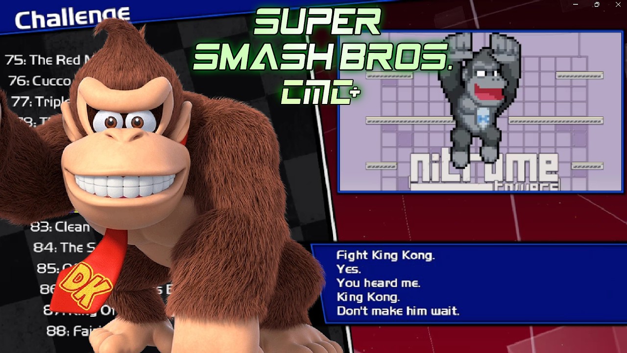 [Request] King of Monke (Donkey Kong) | Super Smash Bros. CMC+