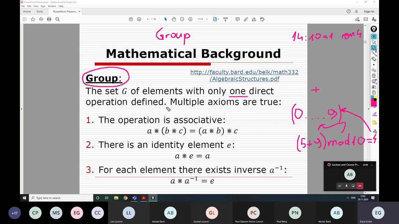 [09] Group Hamming Code. Part 1 - YouTube