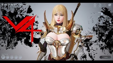 V4 Knight Character Creation, Presets and sliders