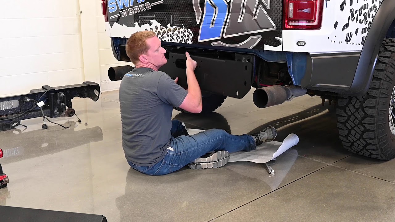 Rear Winch Mount Installation for 2017+ Ford Raptor/'15+ F150 YouTube