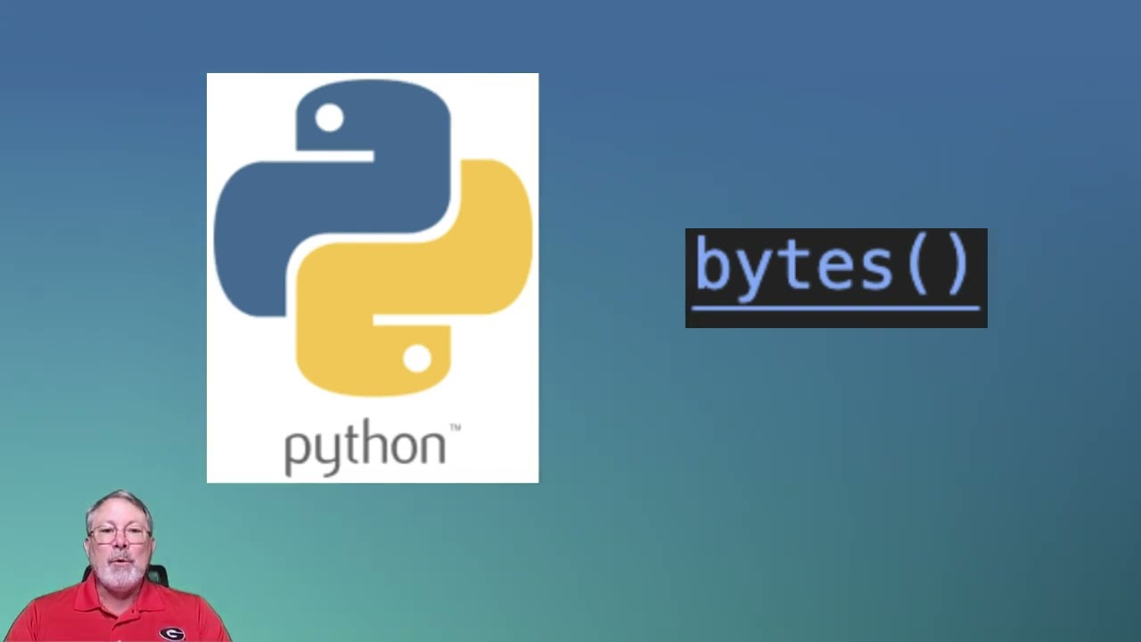 Python built-n function: bytes()