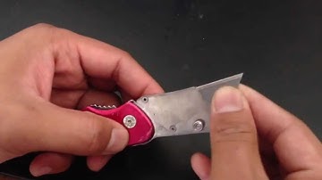 How To Remove The Blade From a Husky Box Cutter